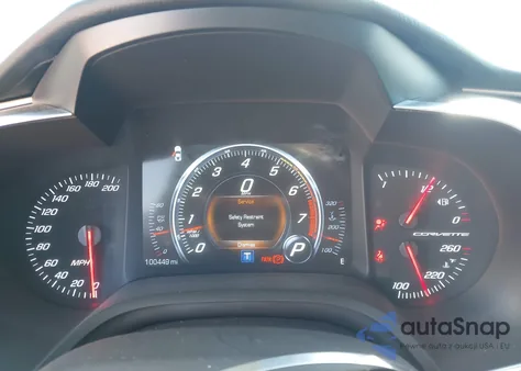 2019 Chevrolet Corvette Stingray z USA, uszkodzony, nr VIN 1G1YB2D7XK5114392